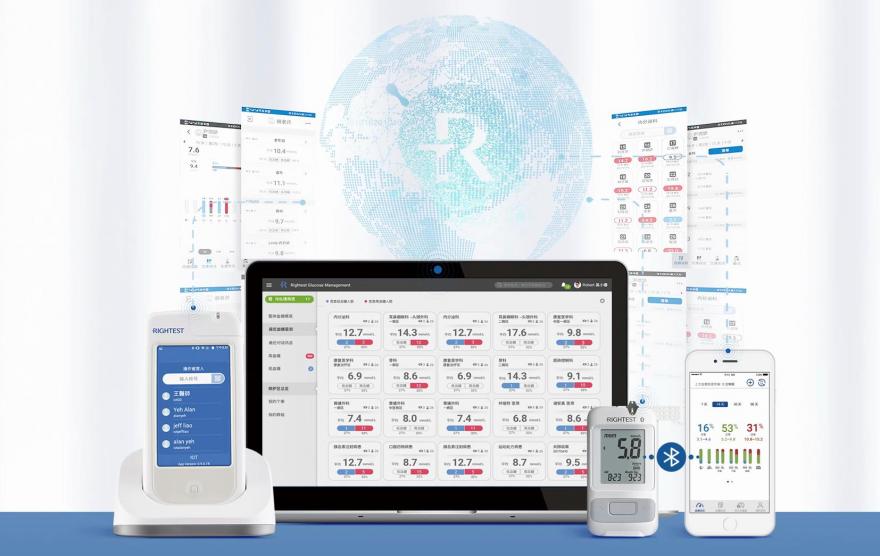 瑞特健康APP院外绑定血糖管理系统教程
