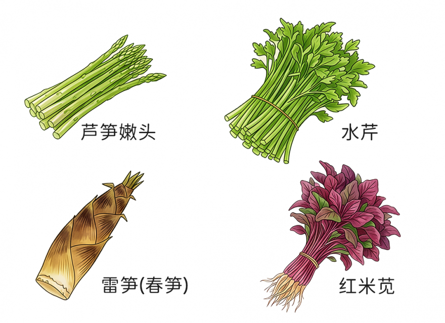 4月春菜吃什么？糖友友好食谱
