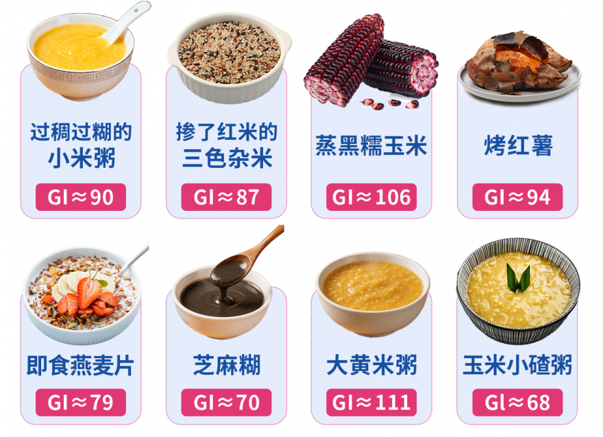 8种高升糖粗粮 很多人天天都在吃