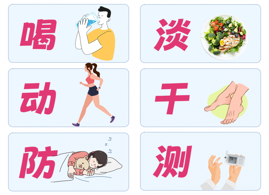 健康小知识｜夏季血糖忽高忽低？记住6字诀