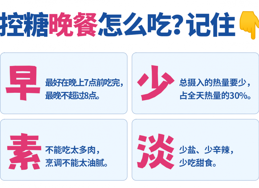 健康饮食 | 晚餐这样吃，降压降糖还掉秤