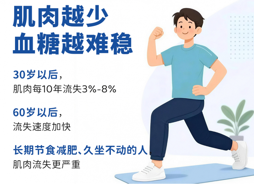 糖友增肌怎么吃？怎么动？科学方法学起来